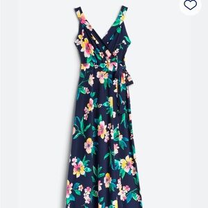 Floral Navy Maxi Dress